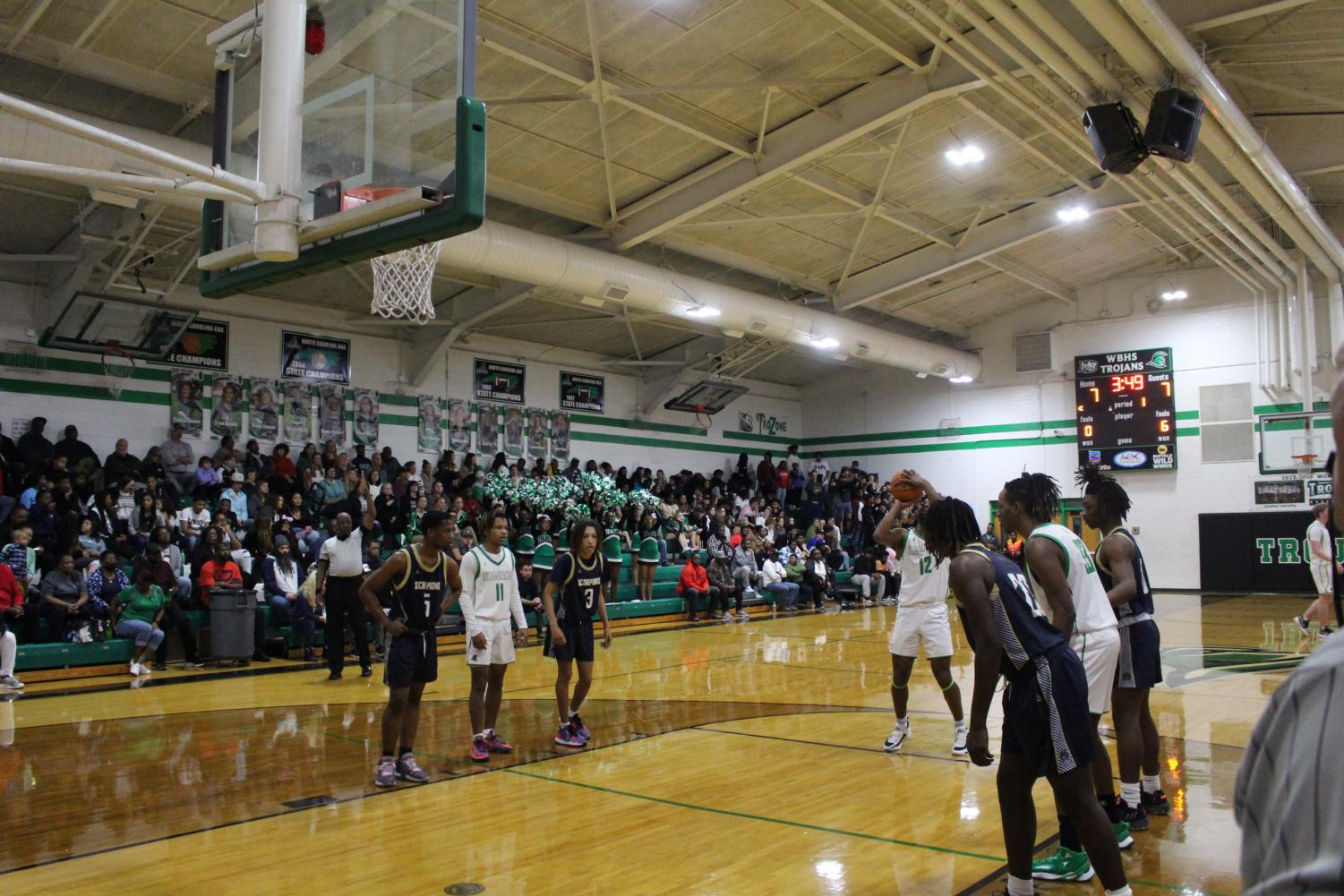 1/6 Men's Varsity Basketball vs. North Brunswick