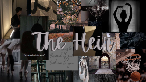 Mood Board for The Heir, by Sophie Lark made by Graphics Editor Reyde Jones.