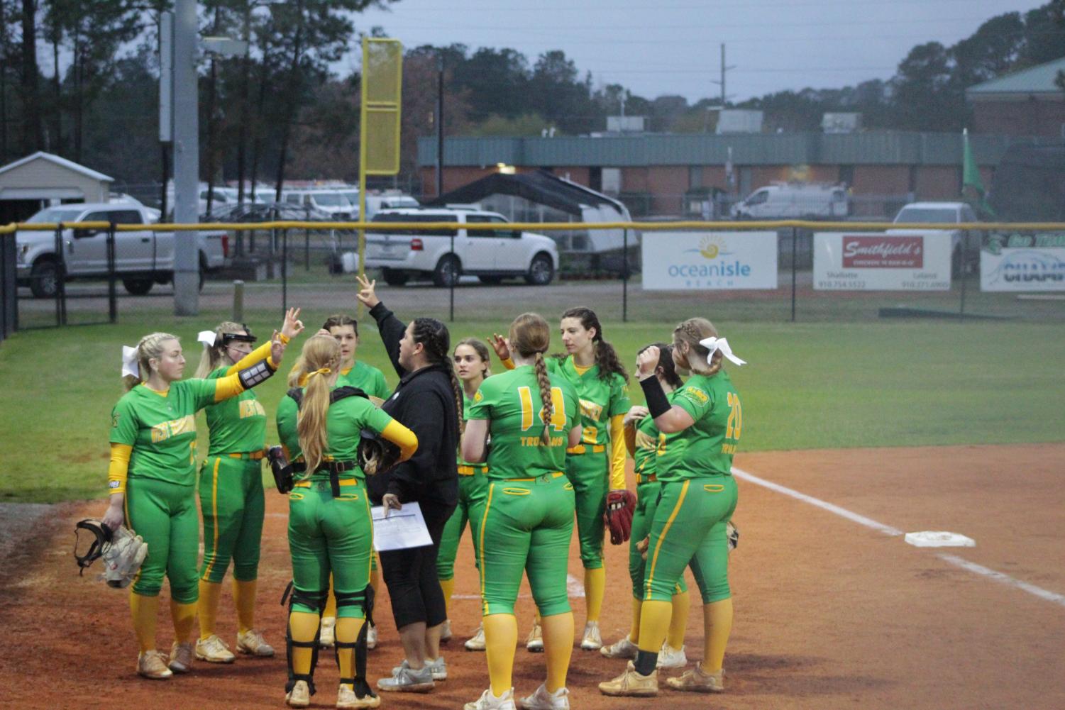 3/10 Varsity Softball vs. East Bladen