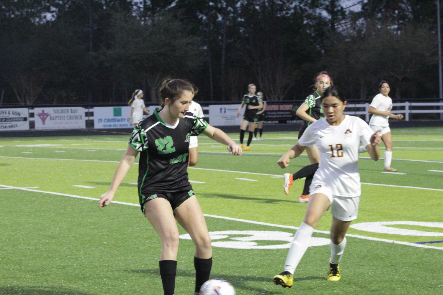 3/2 Women's Varsity Soccer vs Lumberton High School