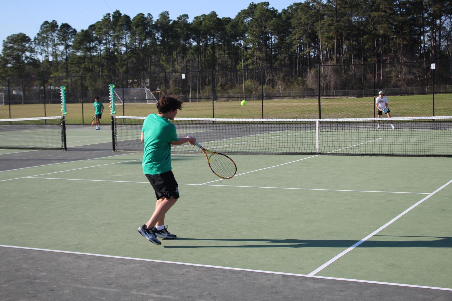 3/7 Men's Tennis vs Ashley