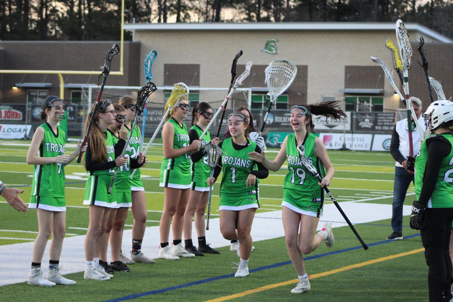 3/21 Varsity Women's Lacrosse vs North Brunswick