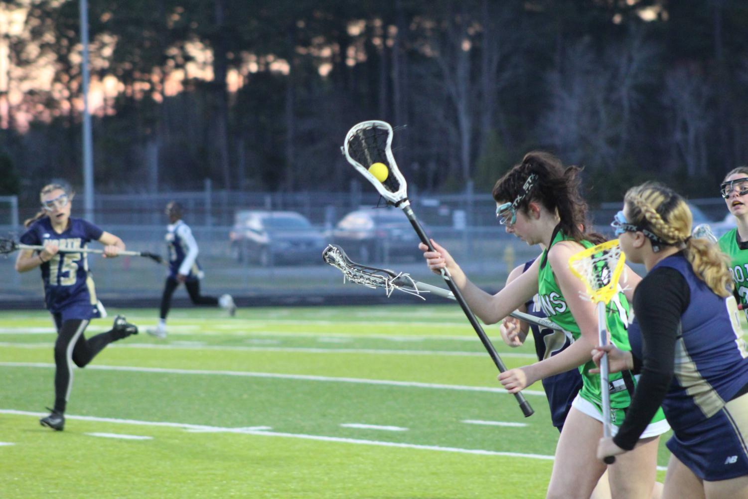 3/21 Varsity Women's Lacrosse vs North Brunswick