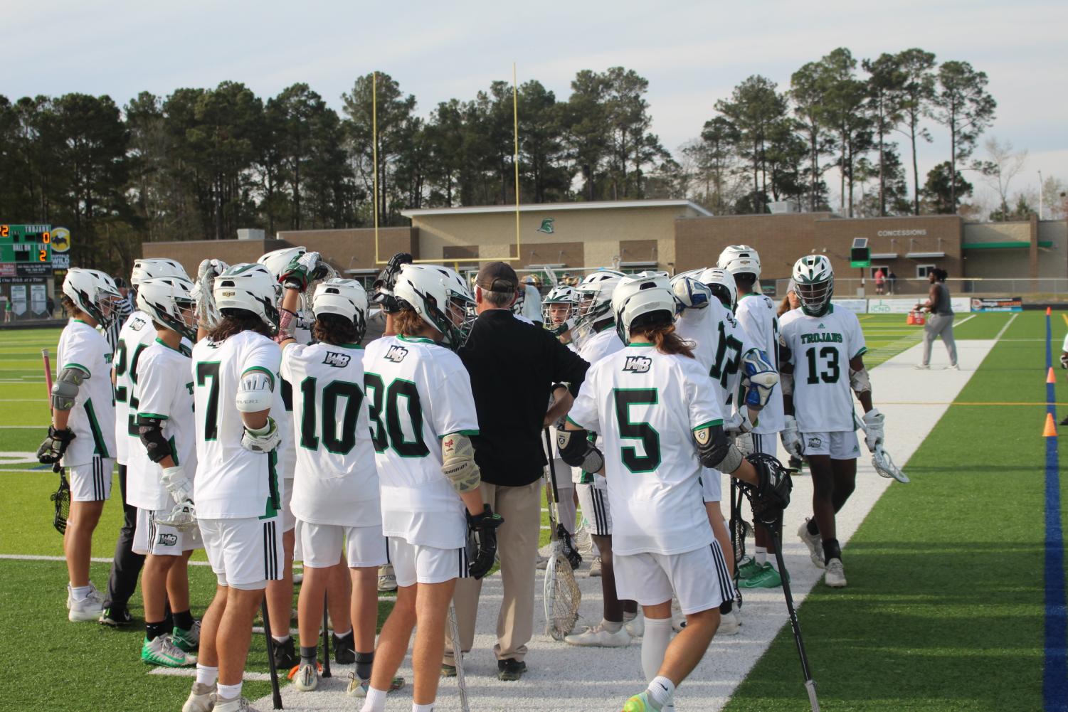 3/21 Varsity Men's Lacrosse vs North