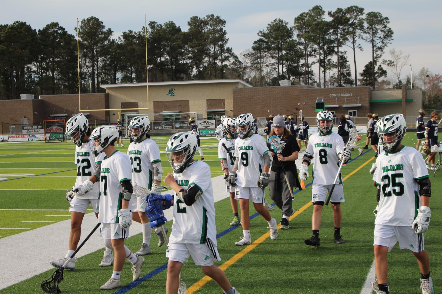 3/21 Varsity Men's Lacrosse vs North