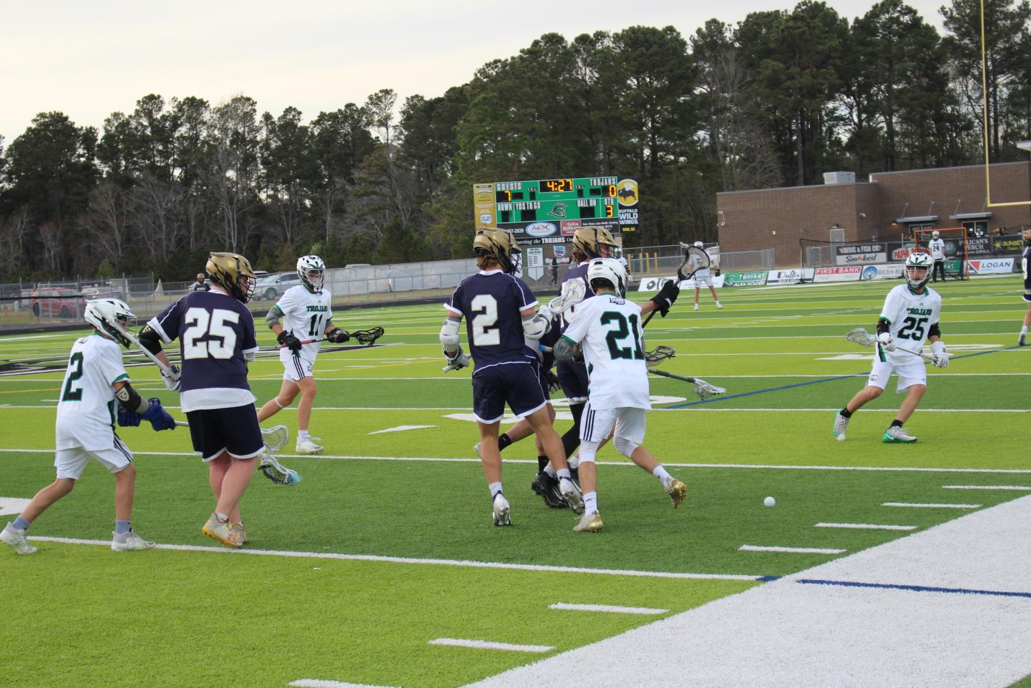 3/21 Varsity Men's Lacrosse vs North