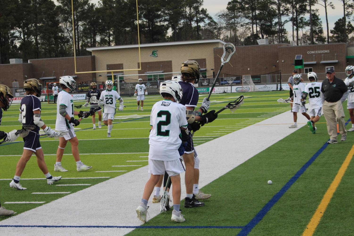 3/21 Varsity Men's Lacrosse vs North