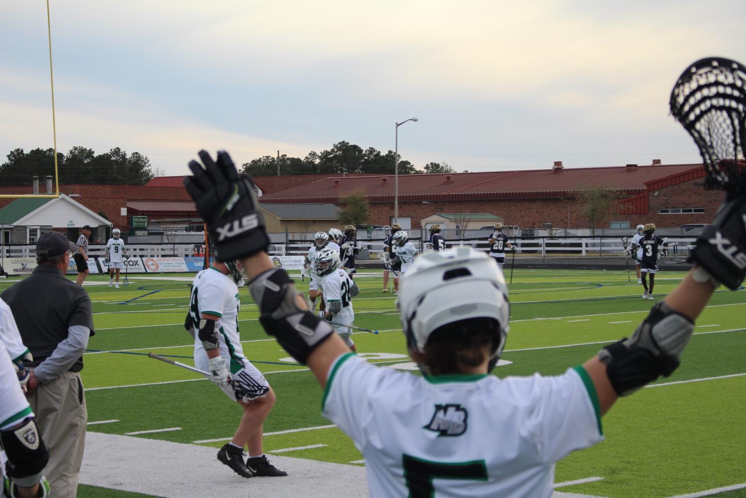 3/21 Varsity Men's Lacrosse vs North