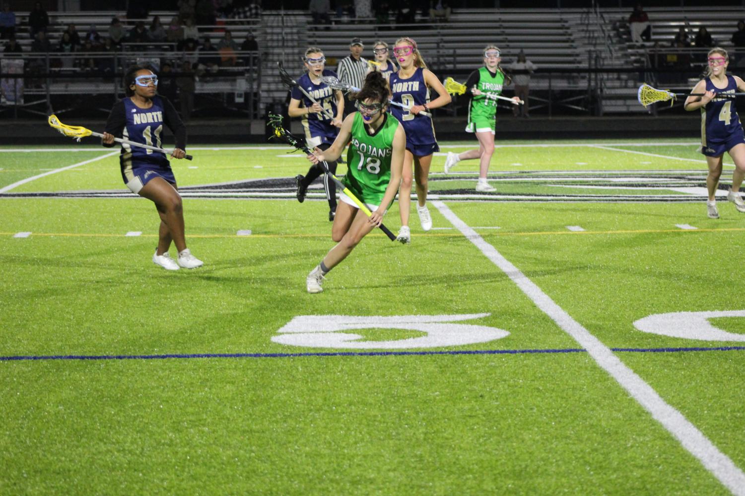 3/21 Varsity Women's Lacrosse vs North Brunswick