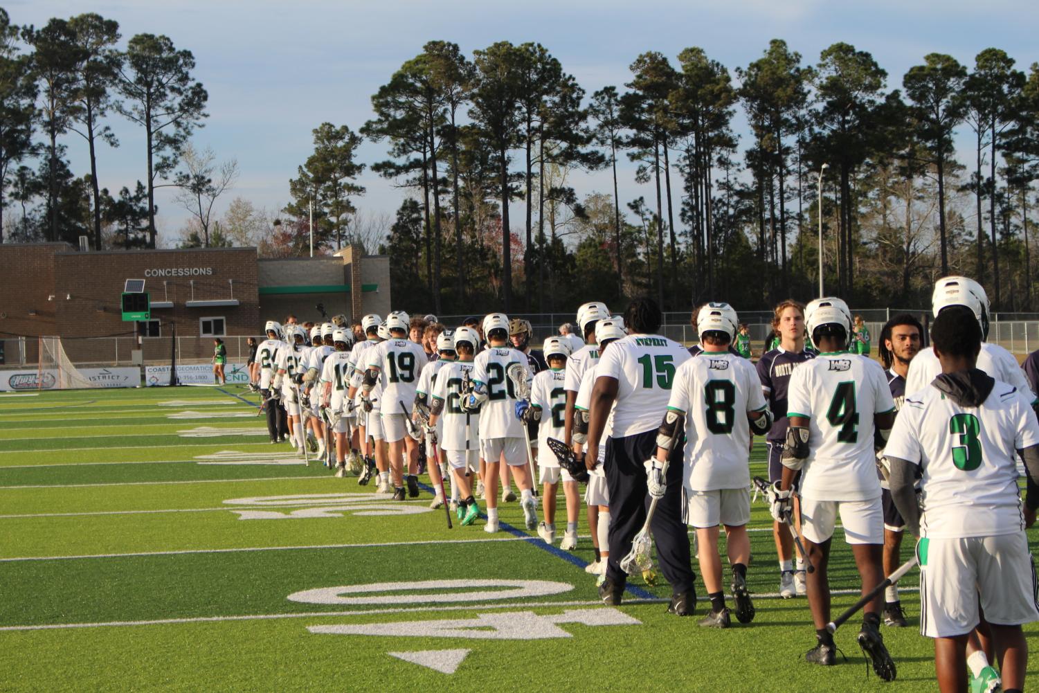 3/21 Varsity Men's Lacrosse vs North