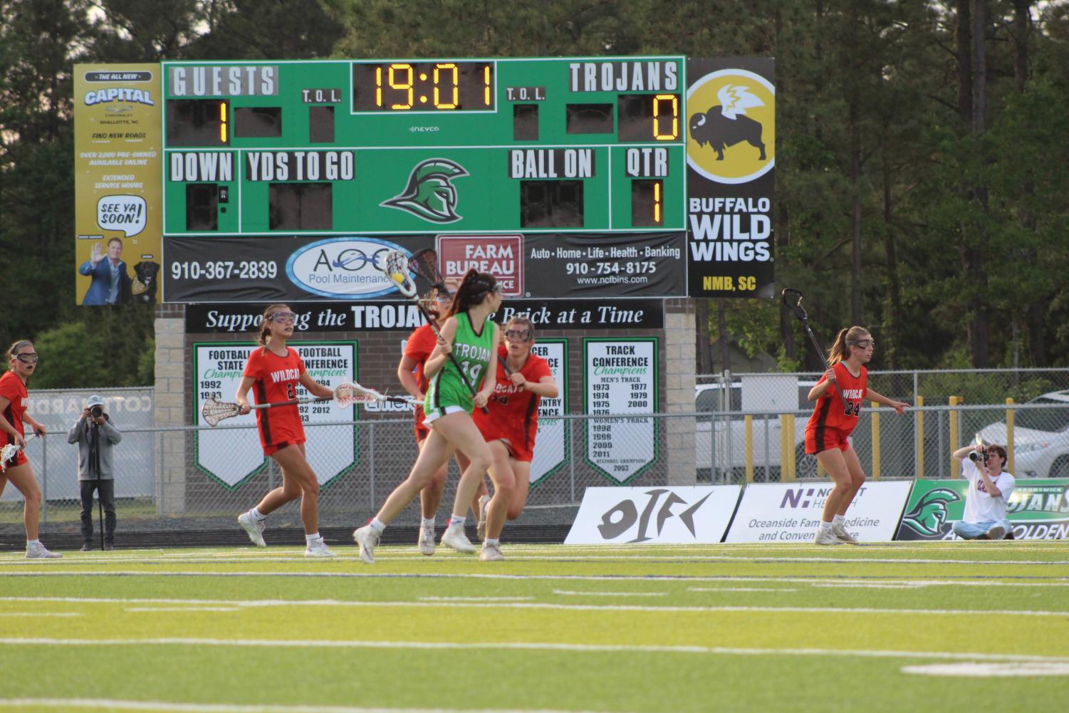 4/25 Varsity Women's Lacrosse VS New Hanover