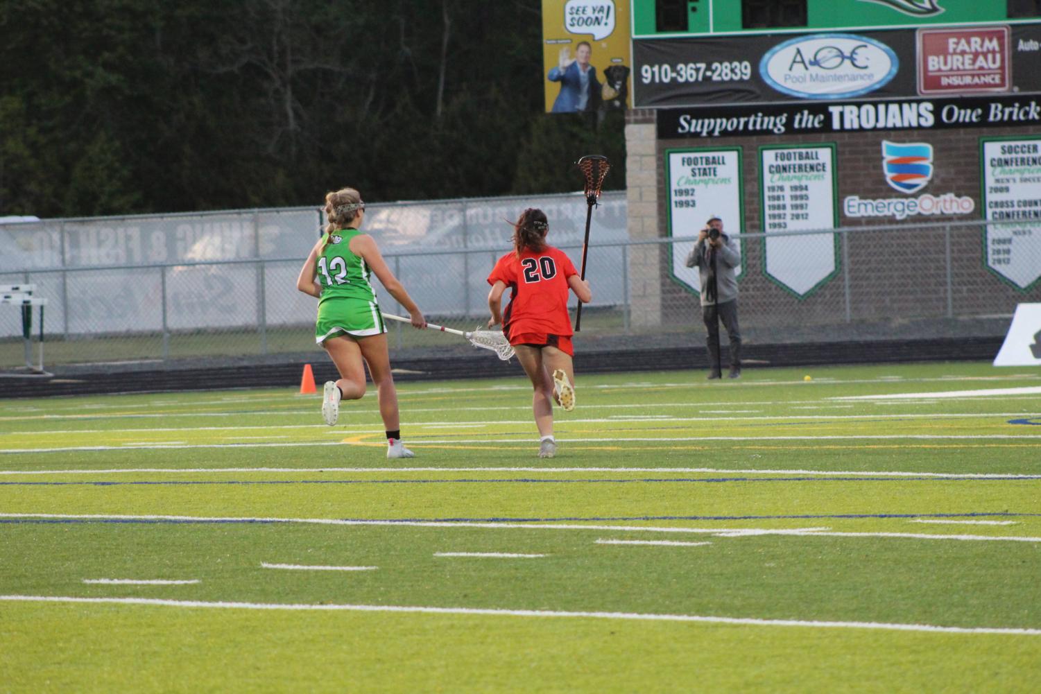 4/25 Varsity Women's Lacrosse VS New Hanover