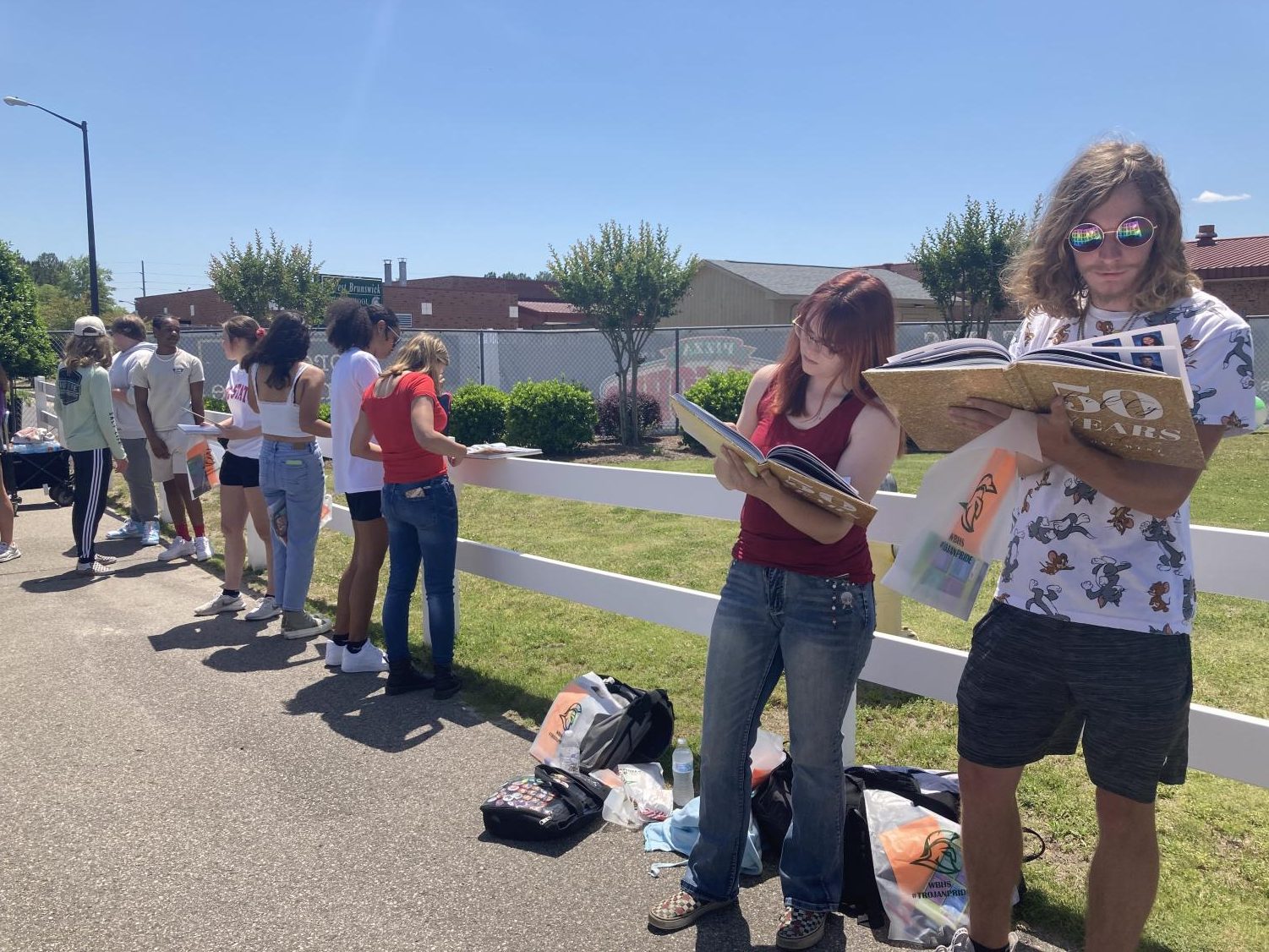 May 11th Yearbook Signing