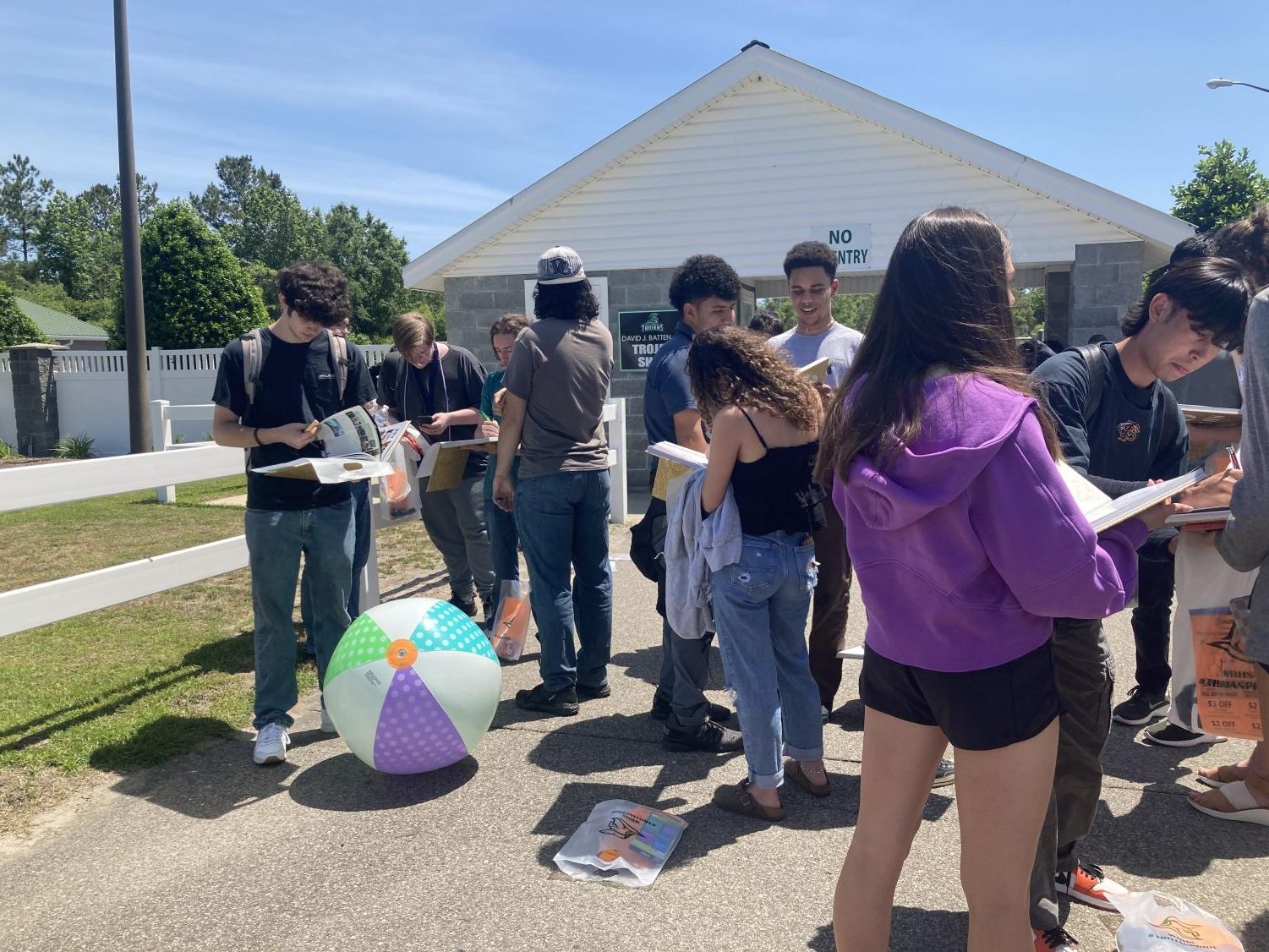 May 11th Yearbook Signing