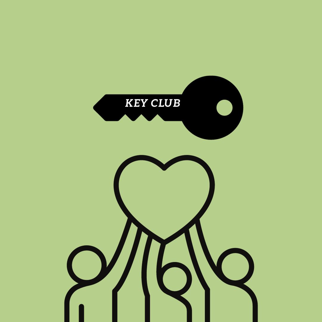 West Key Club graphic designed by staff writer Gracie Loft