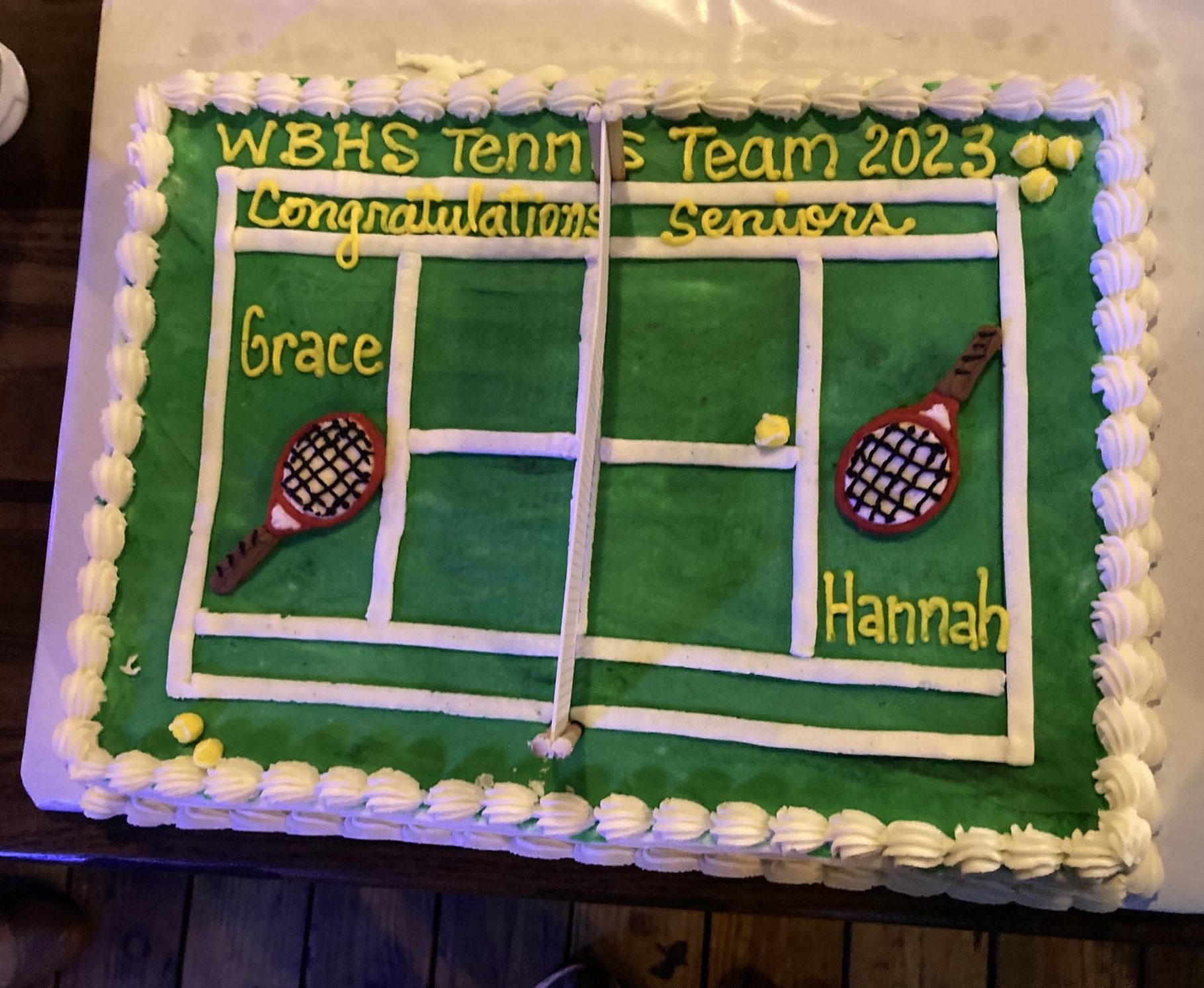 9/5 Varsity Women's Tennis Senior Night