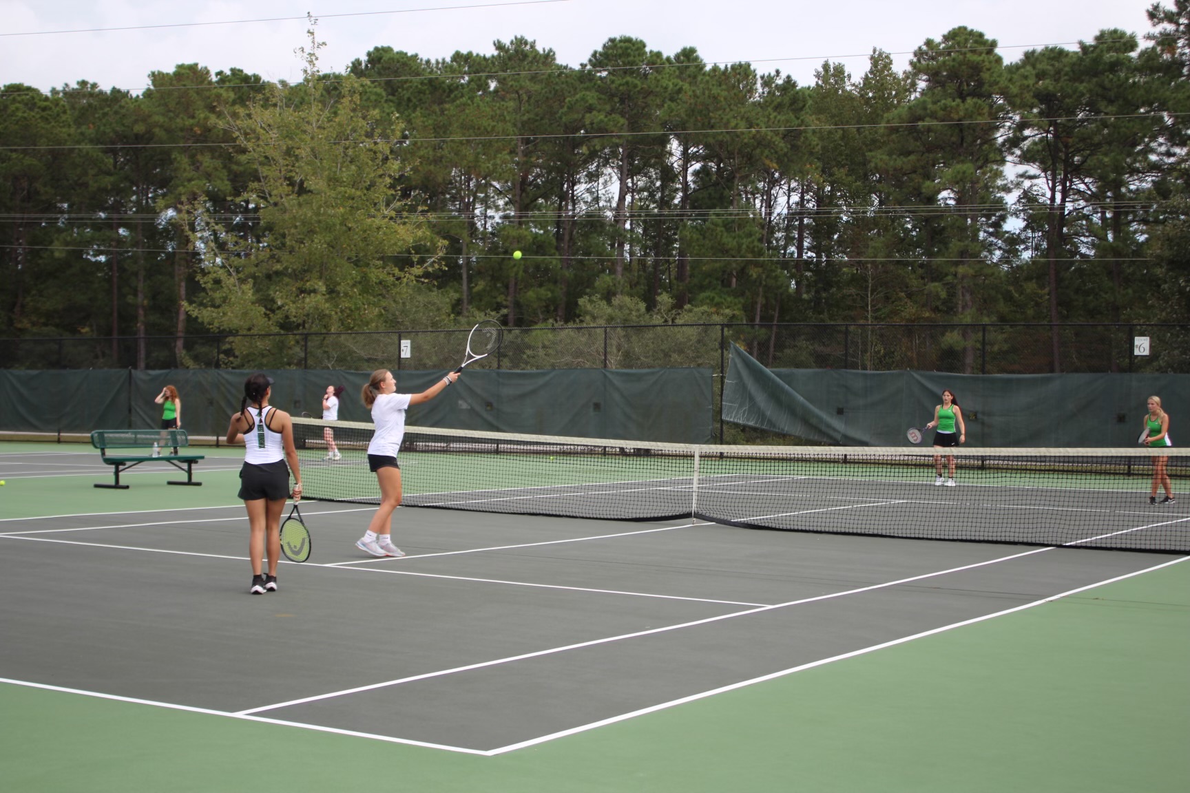 Tennis Game - North Brunswick High School vs West Brunswick High School
