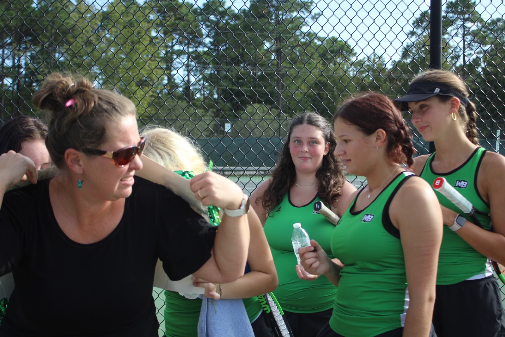 Tennis Game - North Brunswick High School vs West Brunswick High School