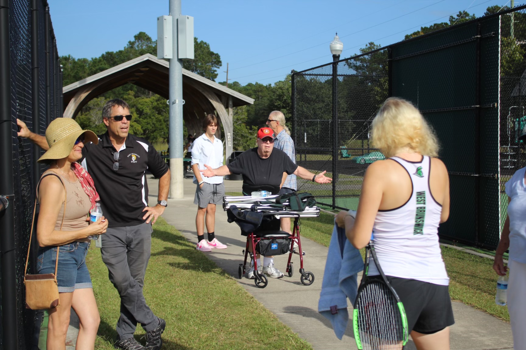 Tennis Game - North Brunswick High School vs West Brunswick High School