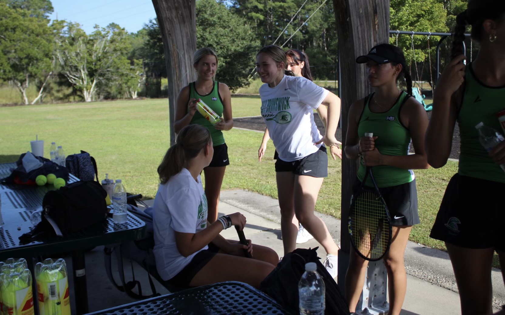 Tennis Game - North Brunswick High School vs West Brunswick High School