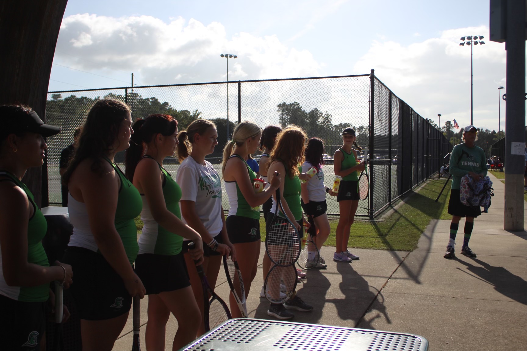 Tennis Game - North Brunswick High School vs West Brunswick High School