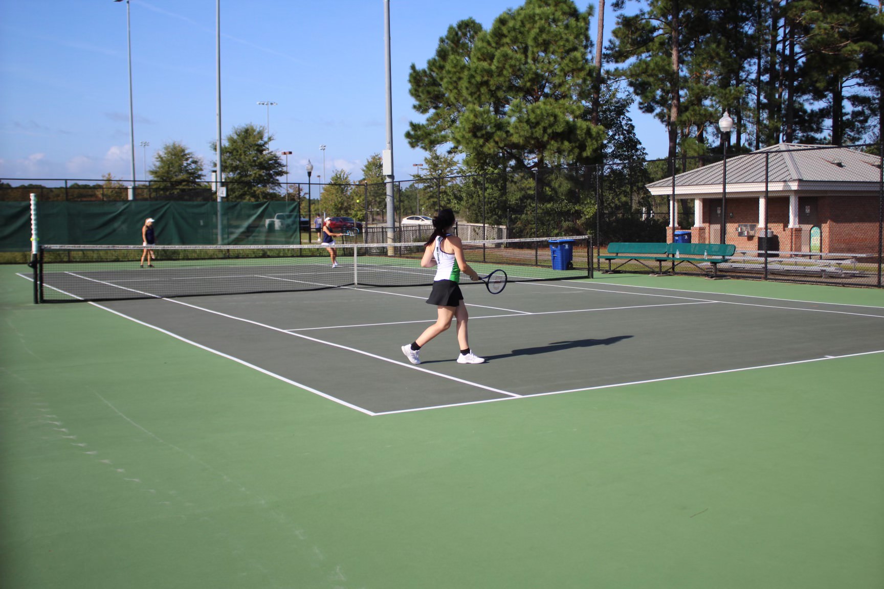 Tennis Game - North Brunswick High School vs West Brunswick High School