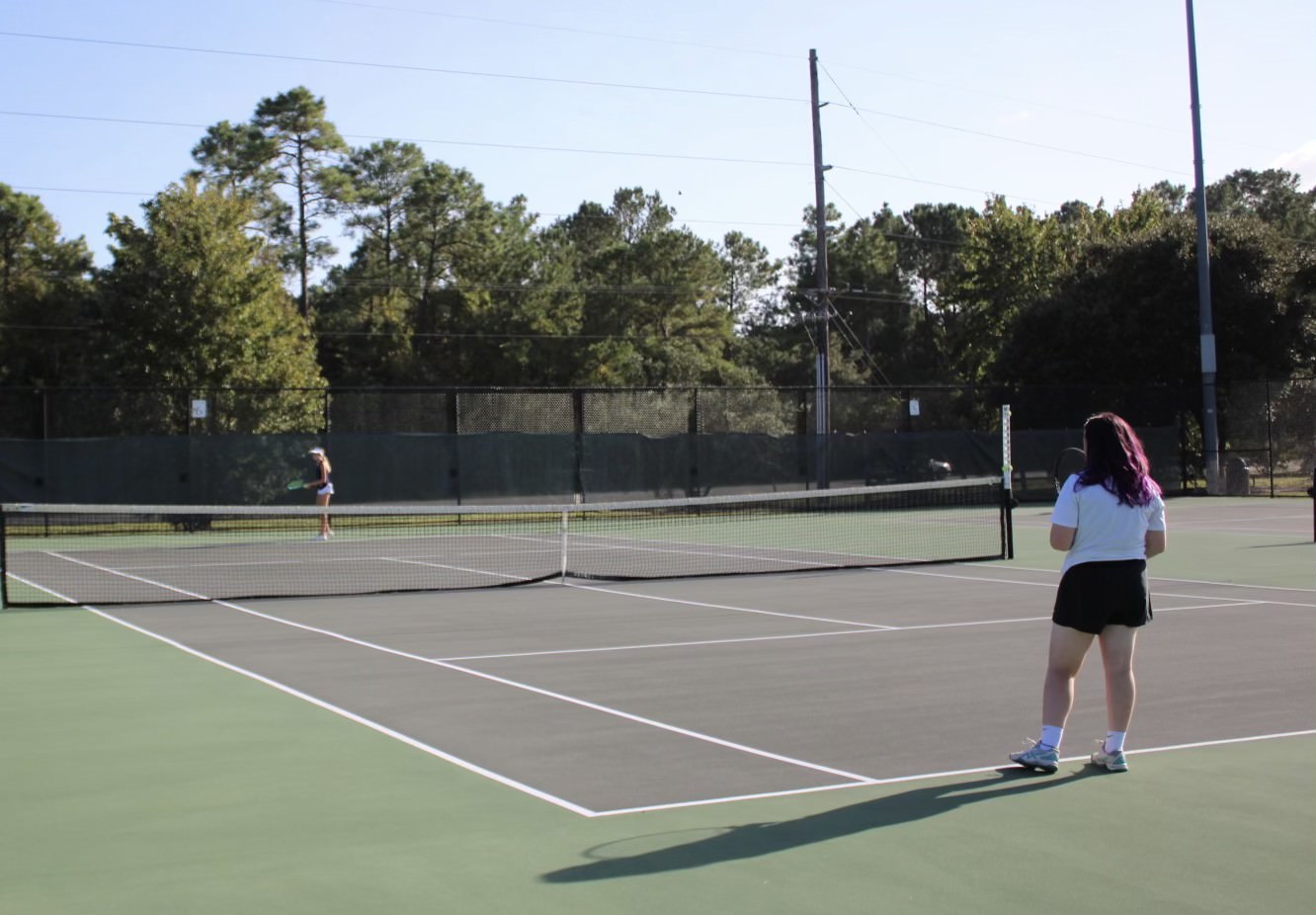 Tennis Game - North Brunswick High School vs West Brunswick High School