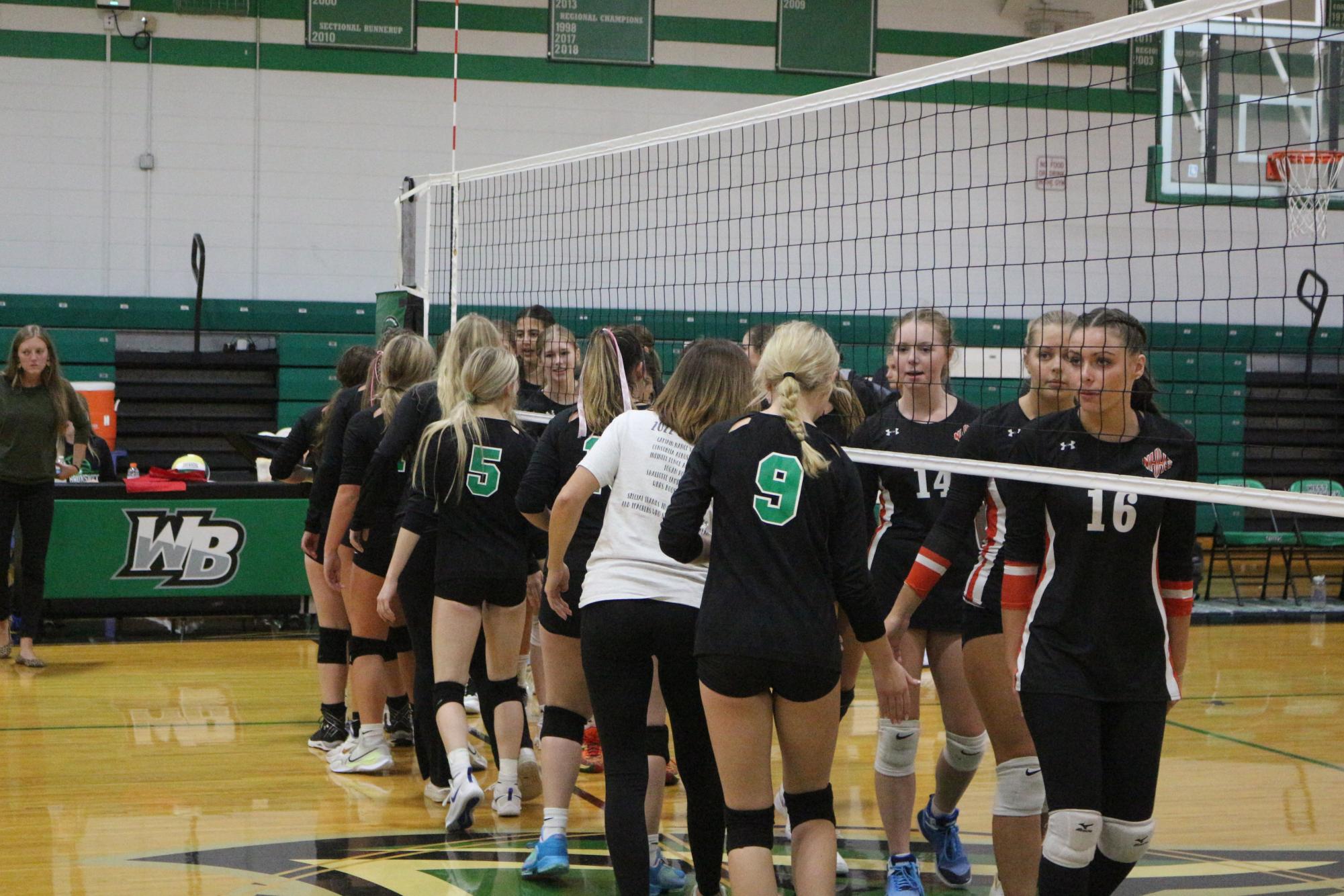 10/12 JV Volleyball VS New Hanover