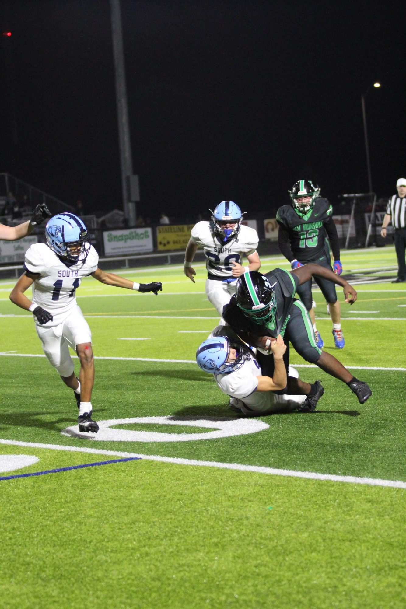 10/27 Varsity Football vs South Brunswick