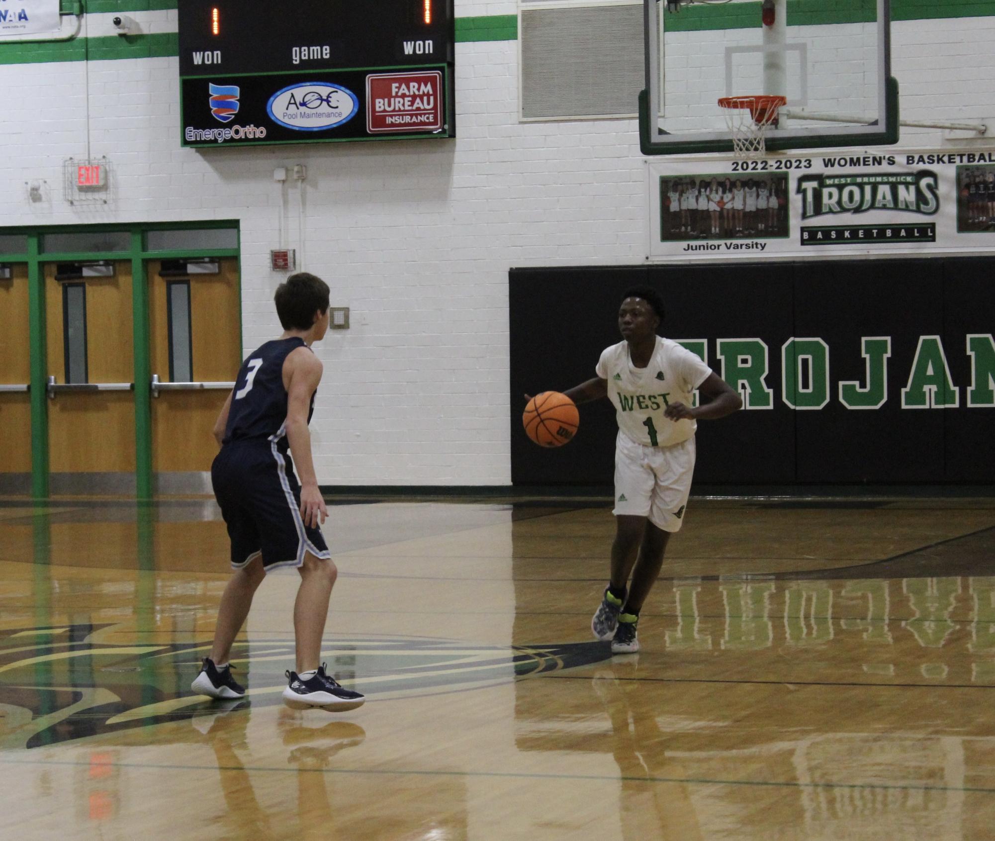 12/15 JV West Trojans Vs Hoggard High