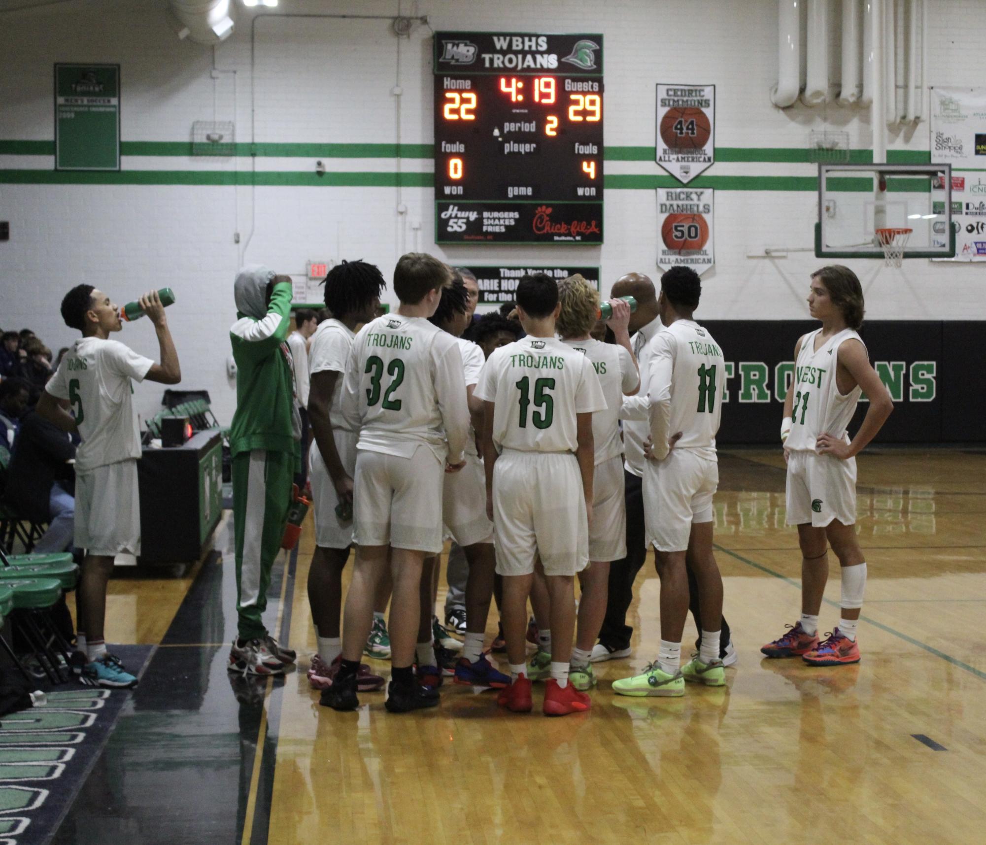 12/15 JV West Trojans Vs Hoggard High
