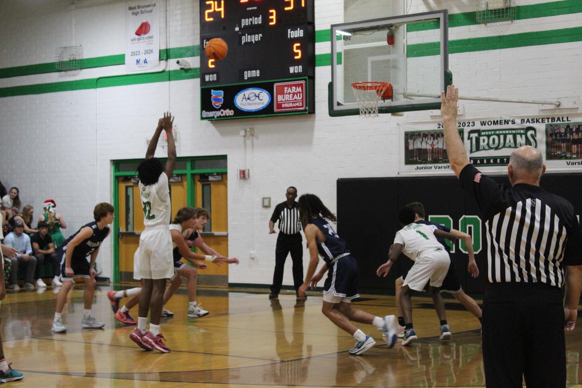 12/15 JV West Trojans Vs Hoggard High