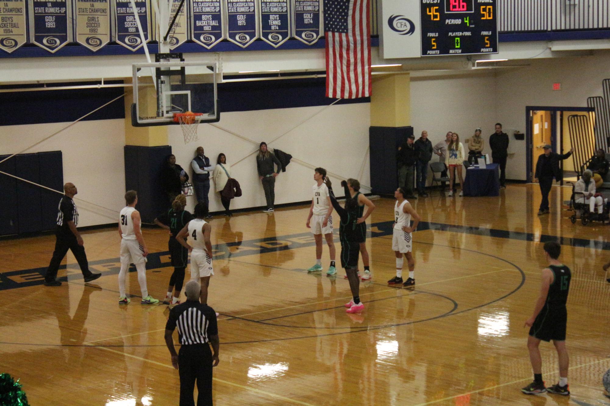 11/29 West Brunswick vs. Cape Fear Academy, Men's Varsity Basketball