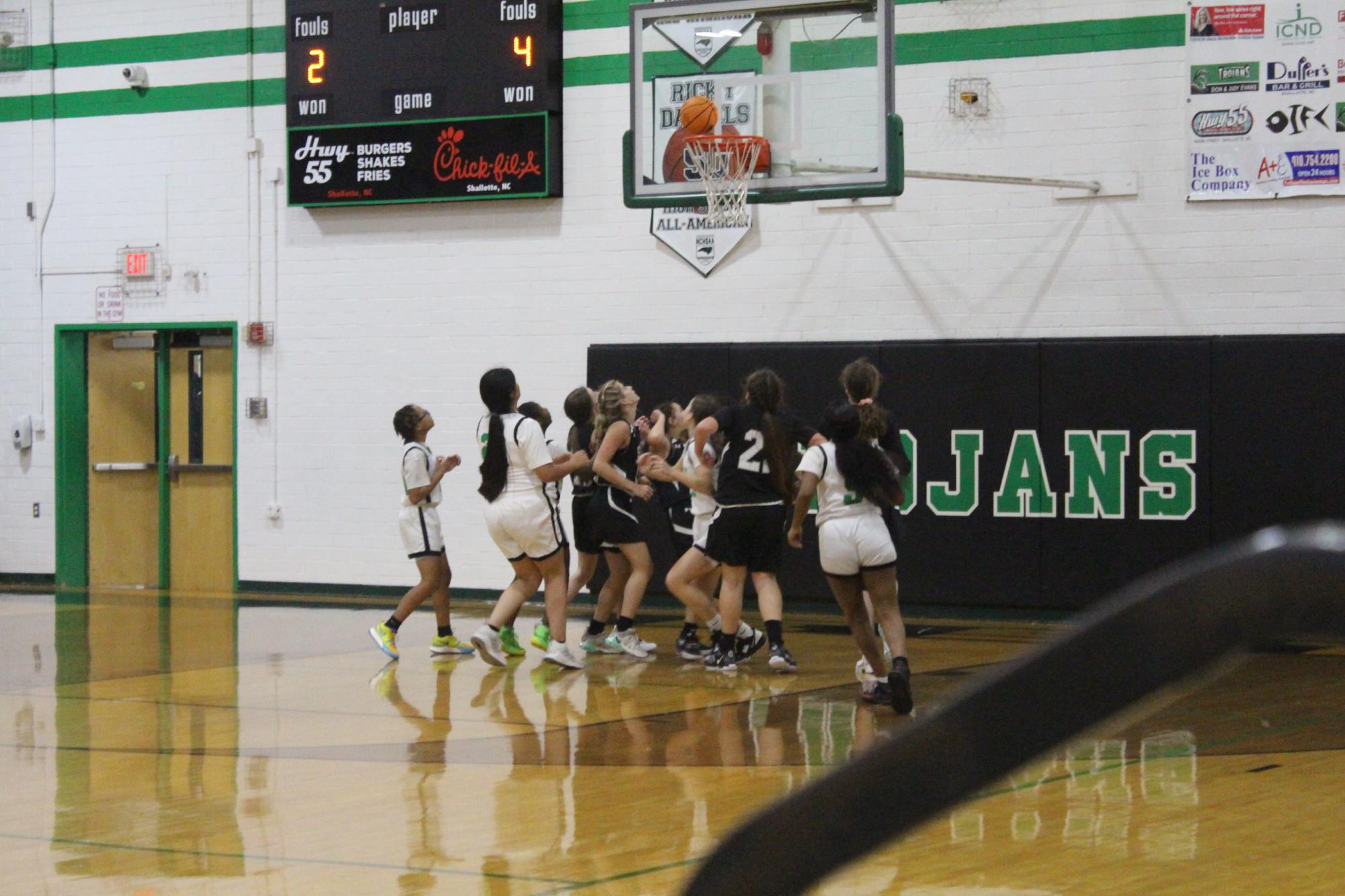 11/28 JV Women's basketball game