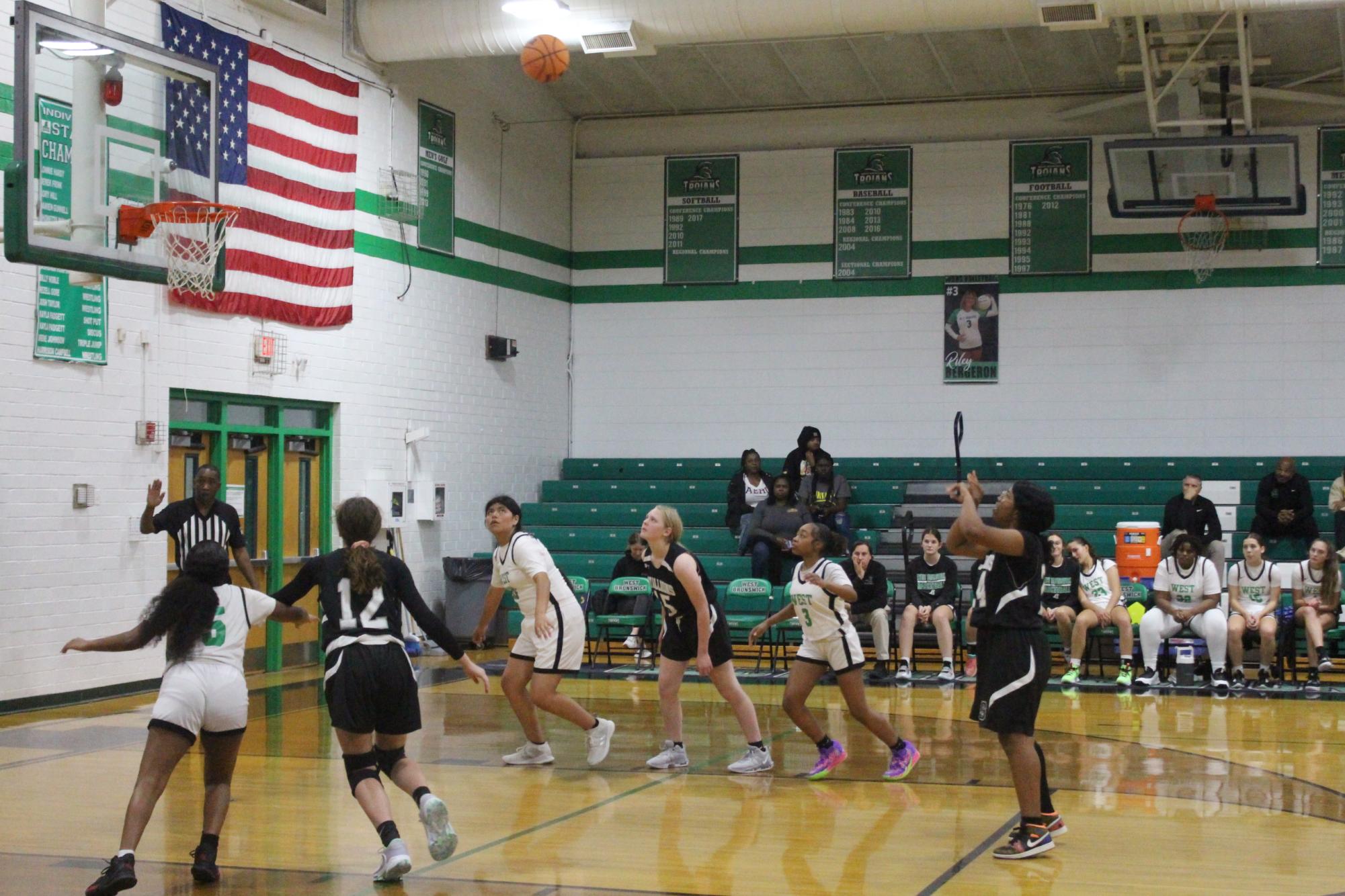 11/28 JV Women's basketball game