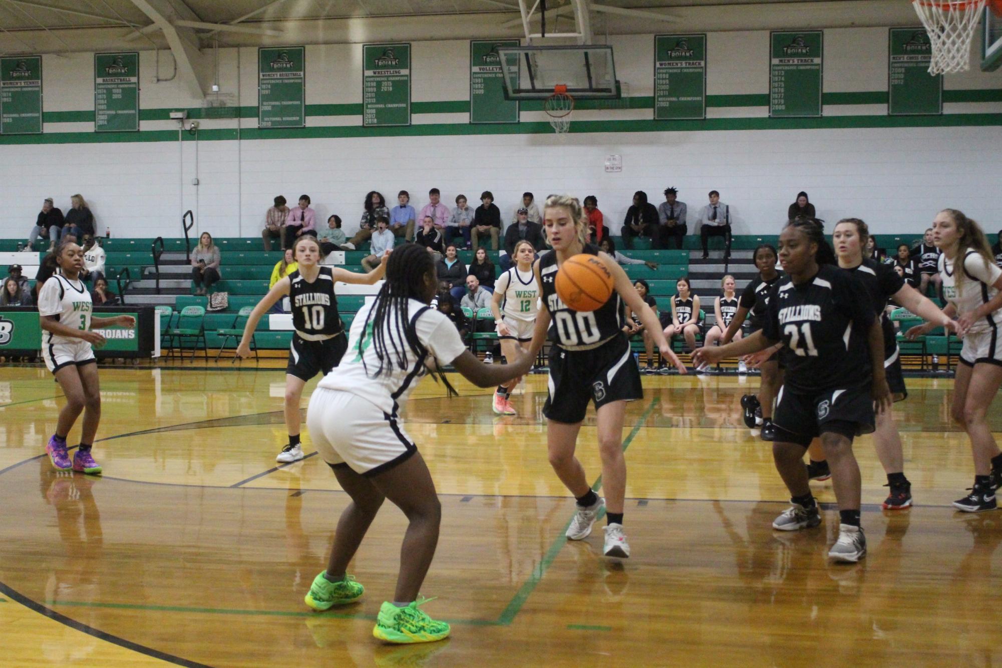 11/28 JV Women's basketball game