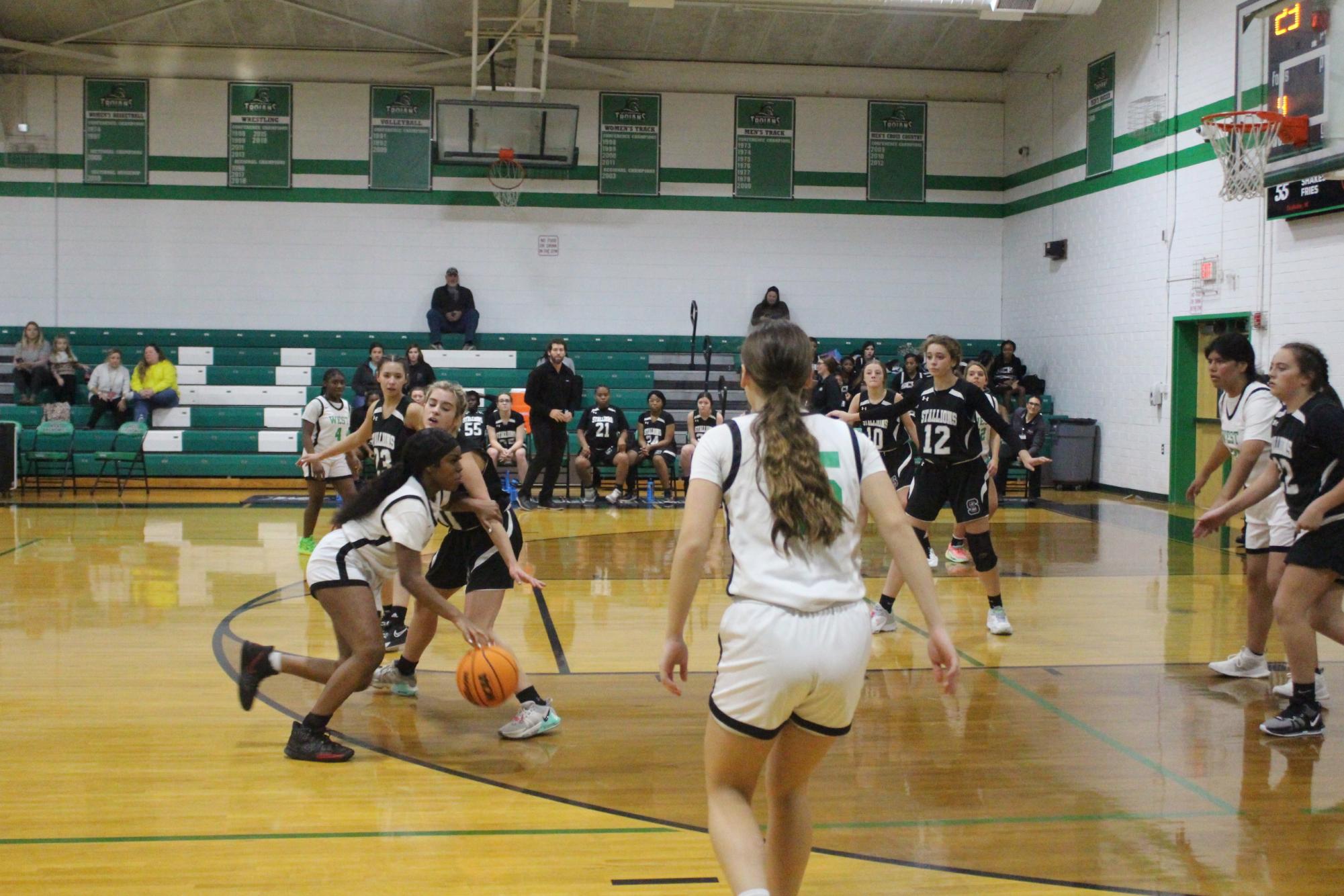 11/28 JV Women's basketball game