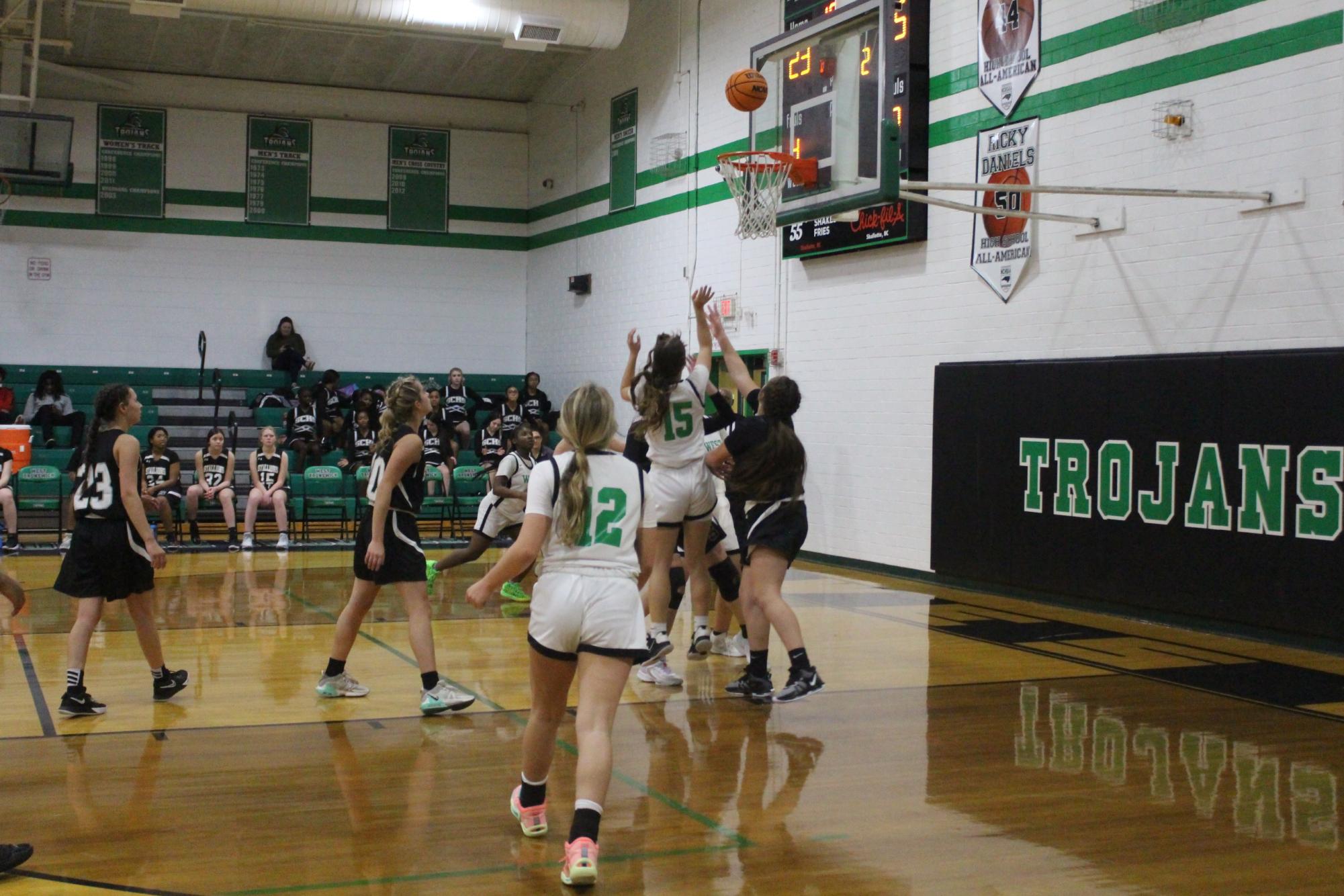 11/28 JV Women's basketball game