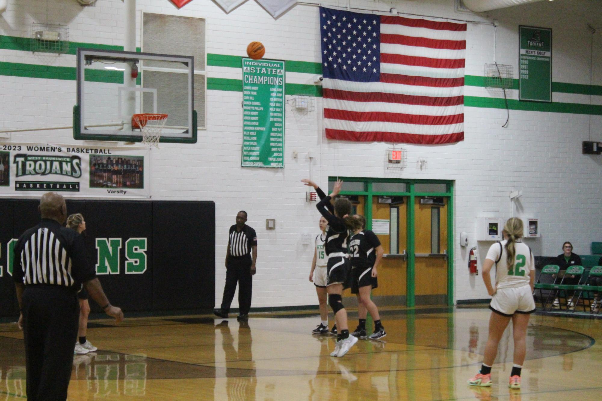 11/28 JV Women's basketball game