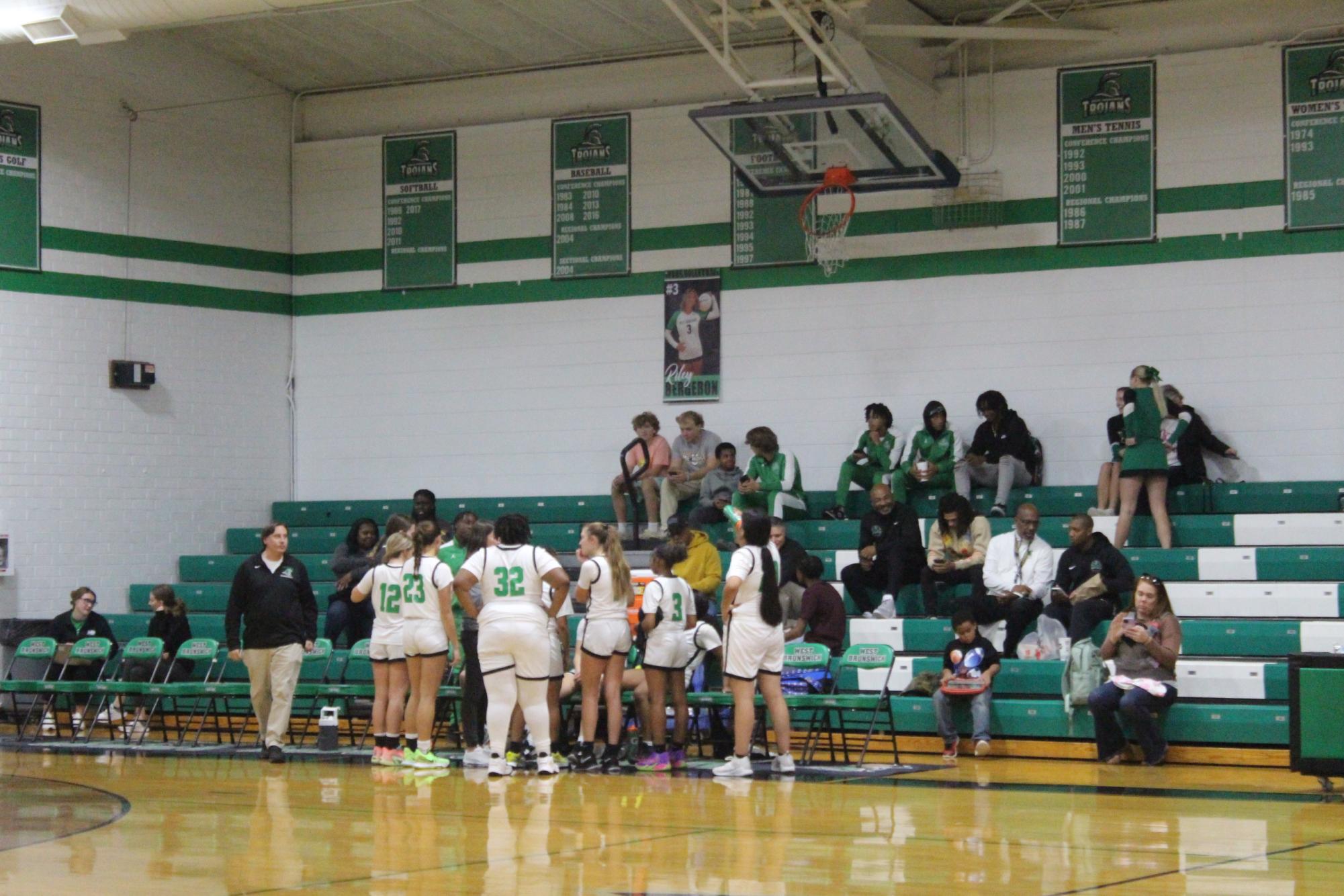 11/28 JV Women's basketball game