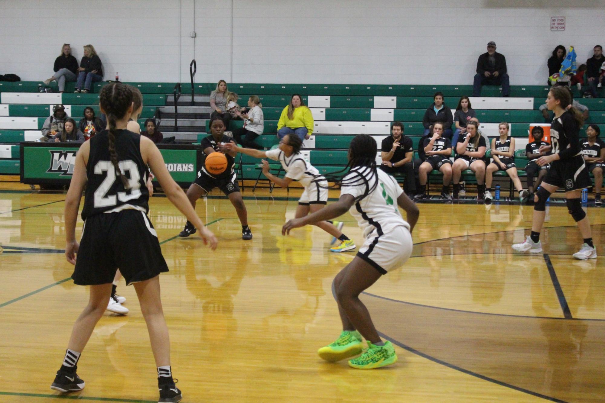 11/28 JV Women's basketball game