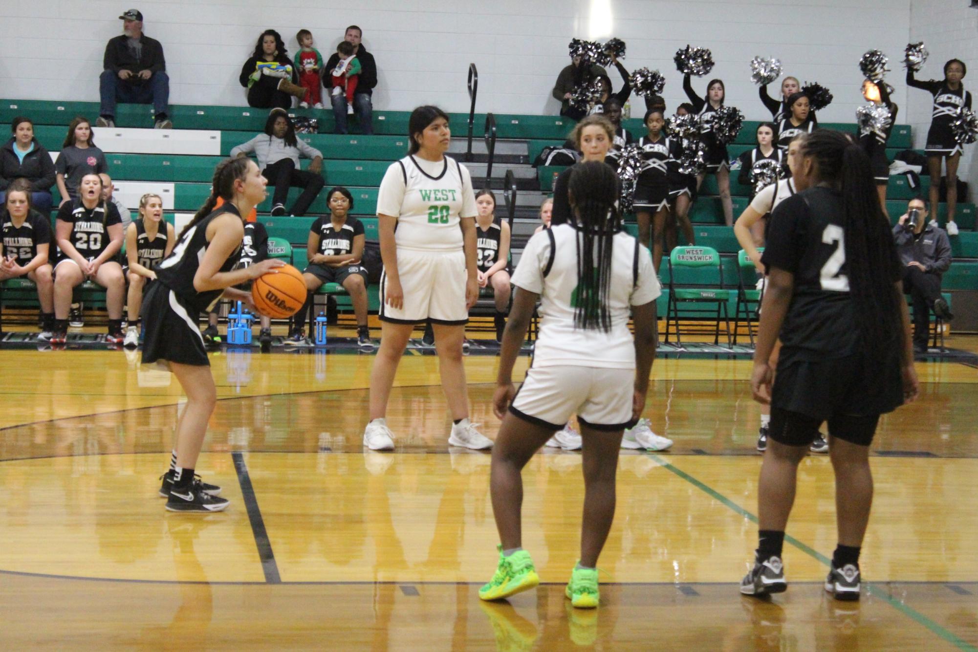 11/28 JV Women's basketball game