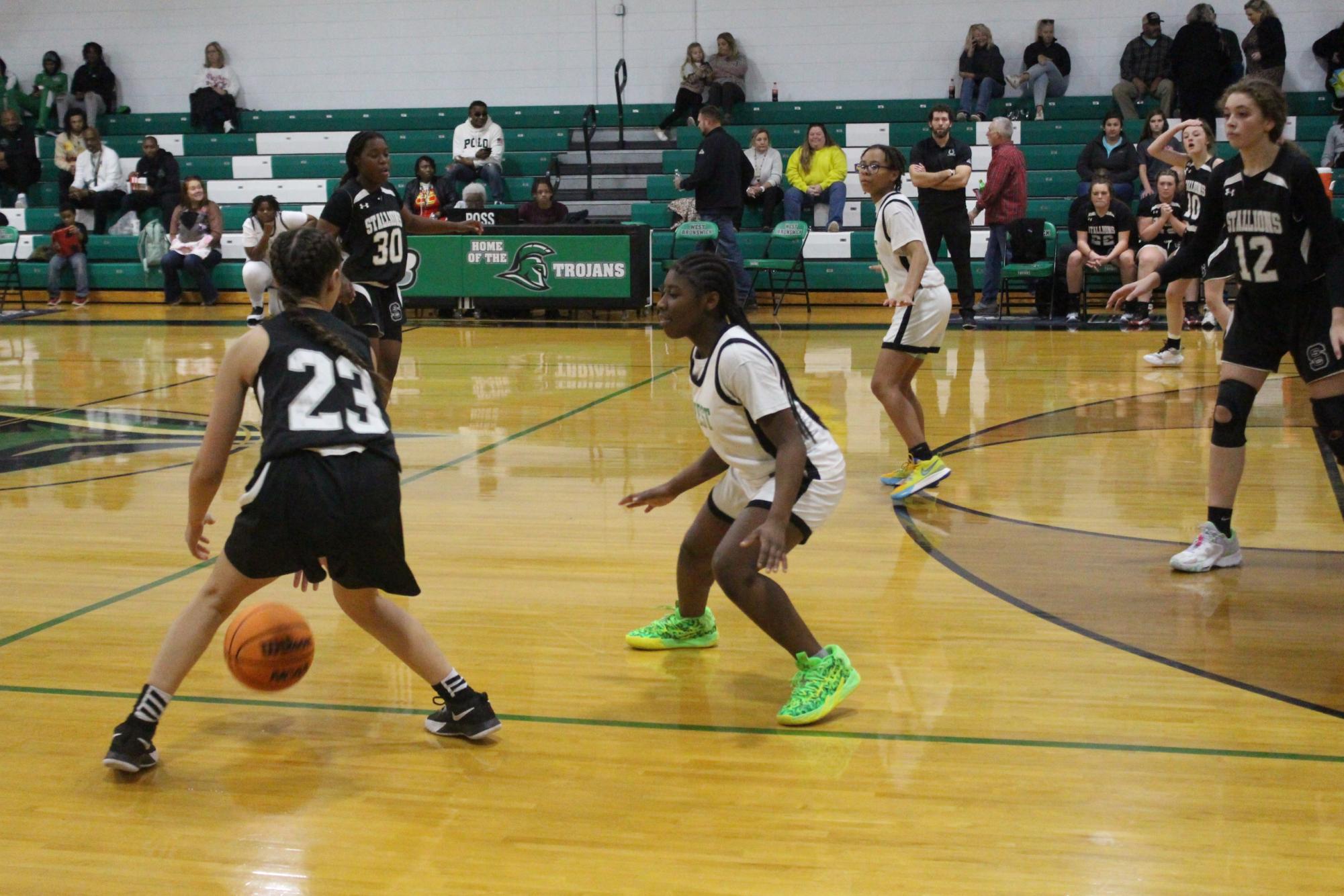 11/28 JV Women's basketball game