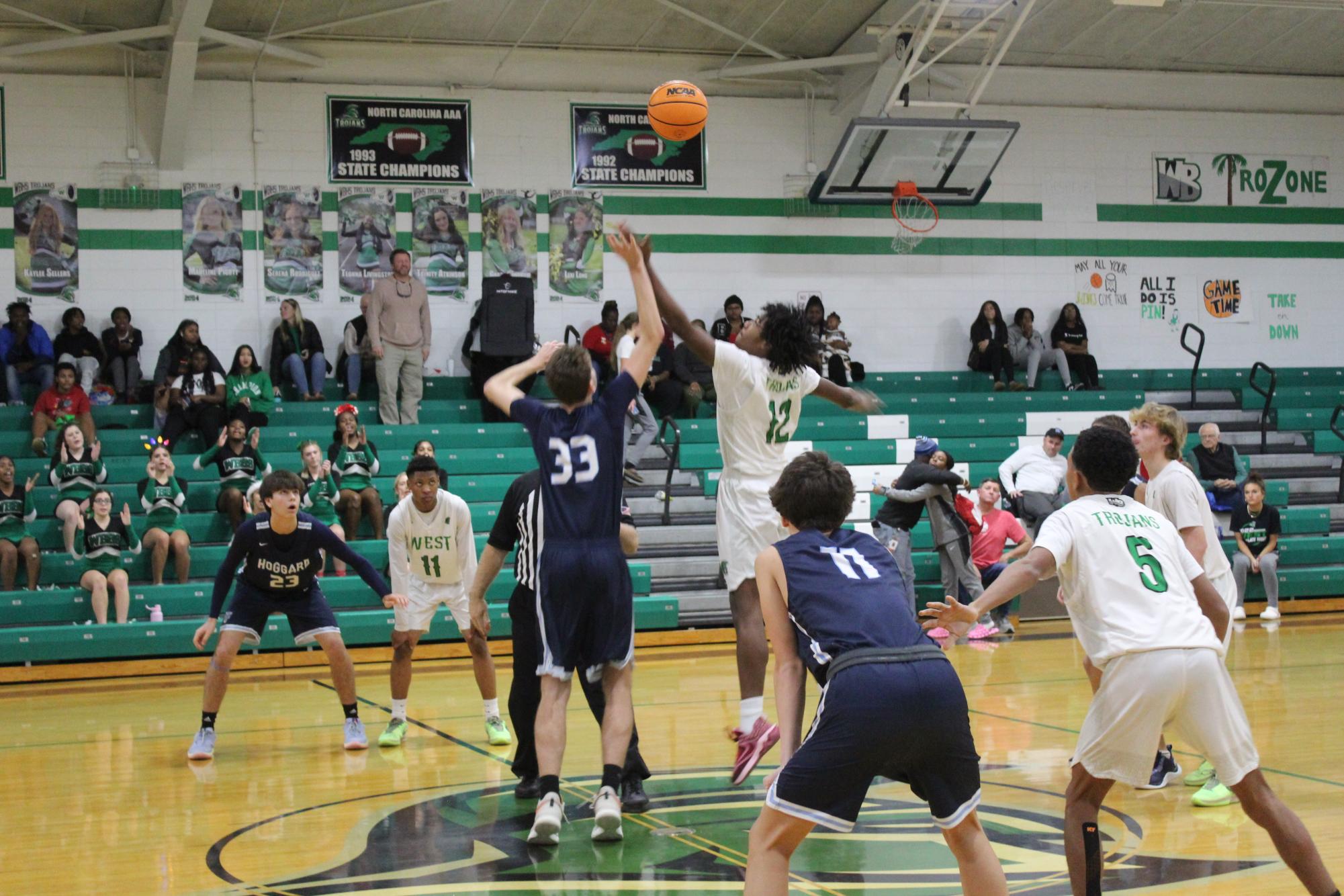 12/15 JV West Trojans Vs Hoggard High