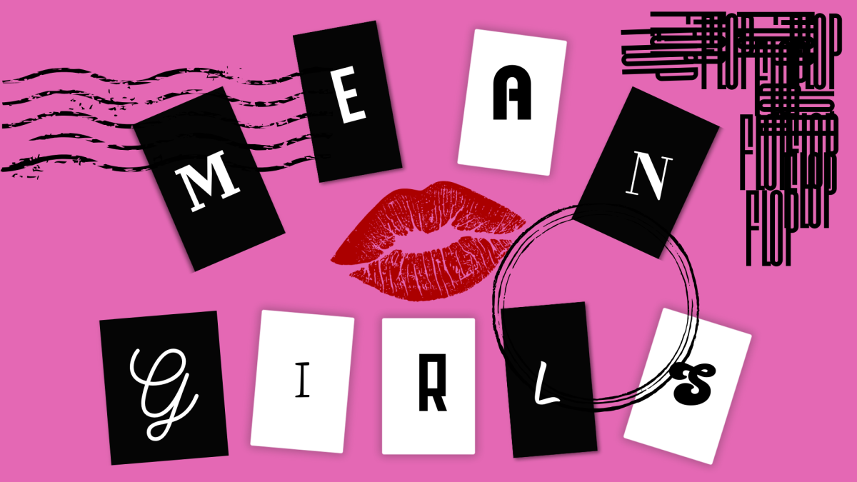 Mean Girls graphic inspired by the infamous Burn Book 
