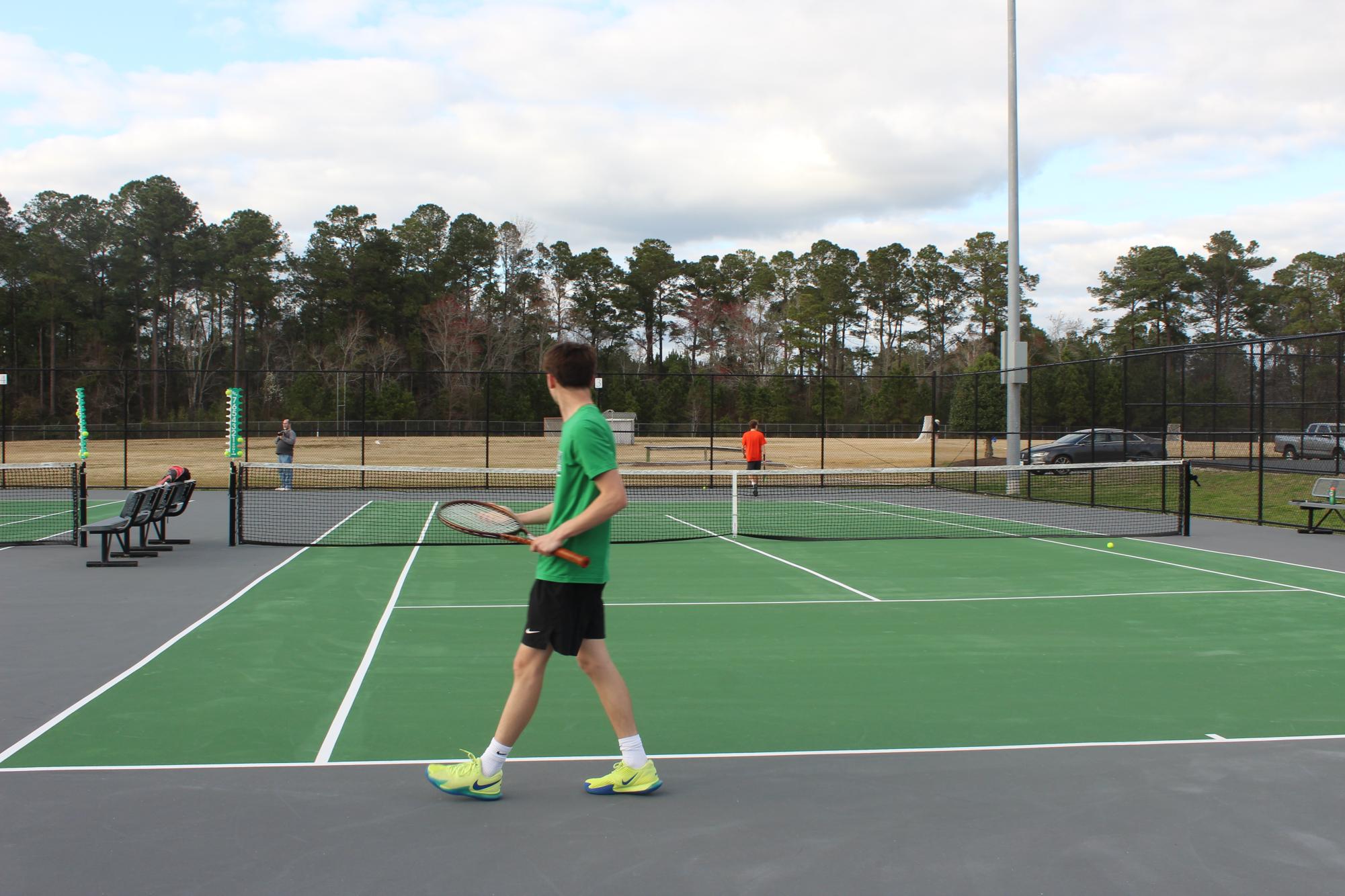 3/7 Men's Tennis Match Against New Hanover