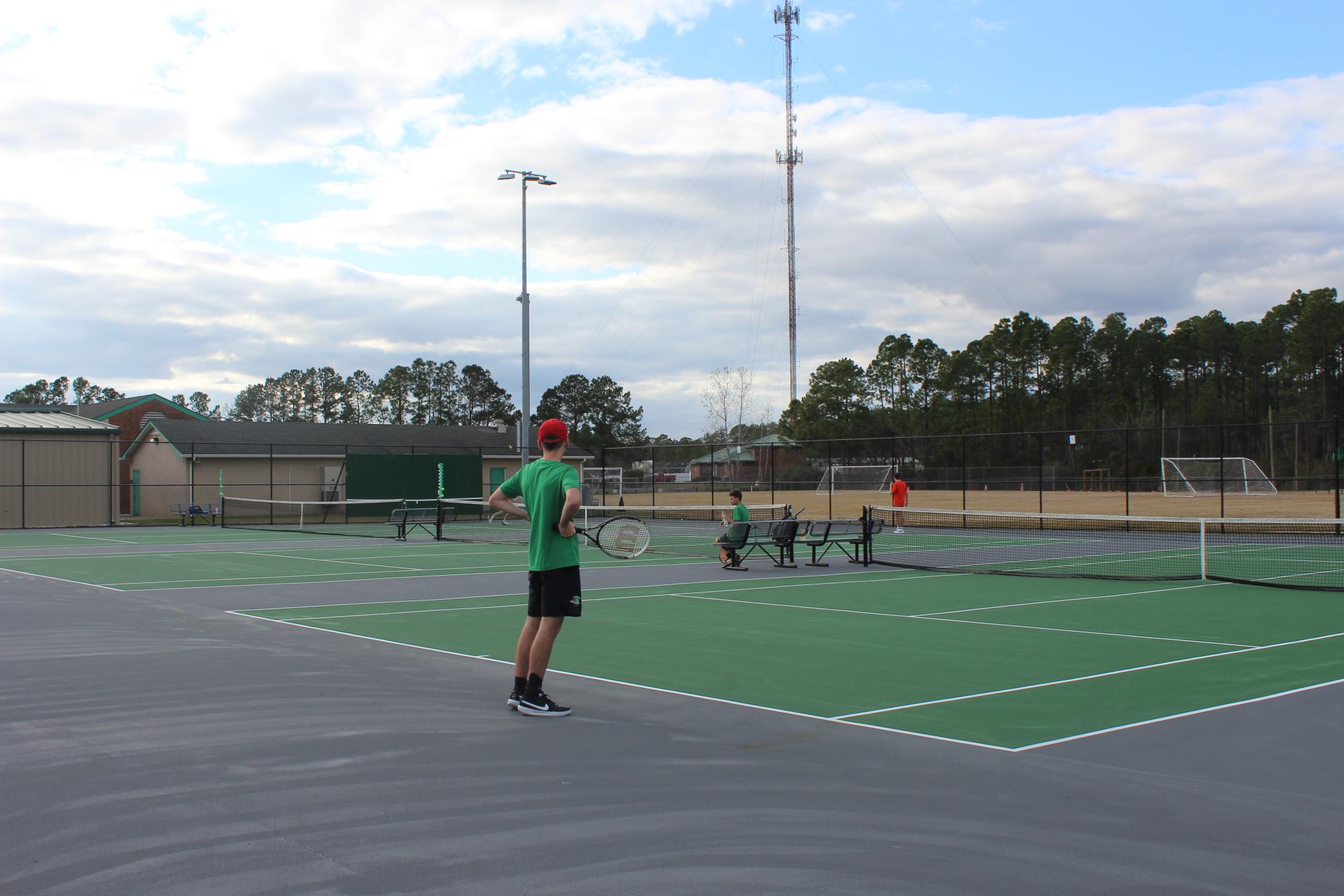 3/7 Men's Tennis Match Against New Hanover