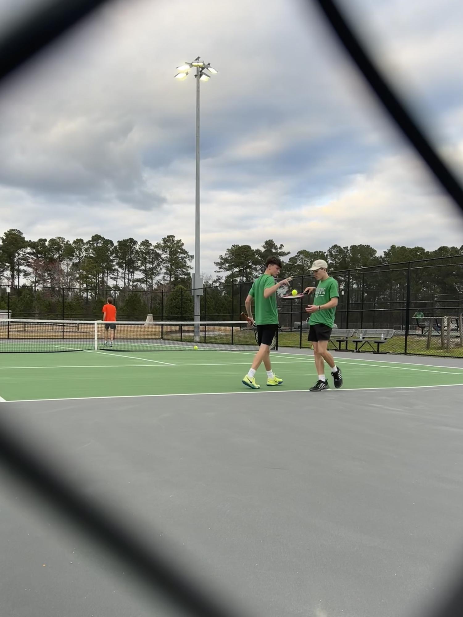 3/7 Men's Tennis Match Against New Hanover