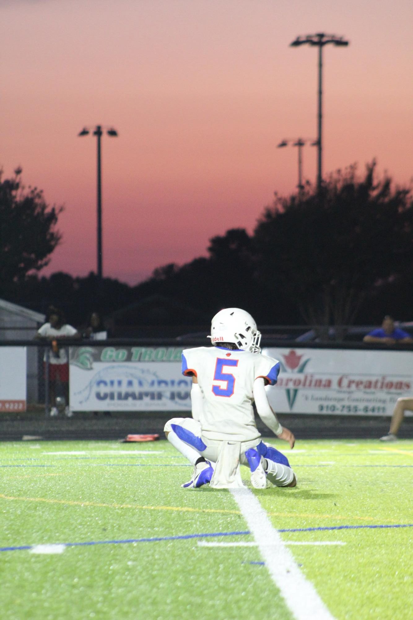 8/29 JV Football vs Whiteville