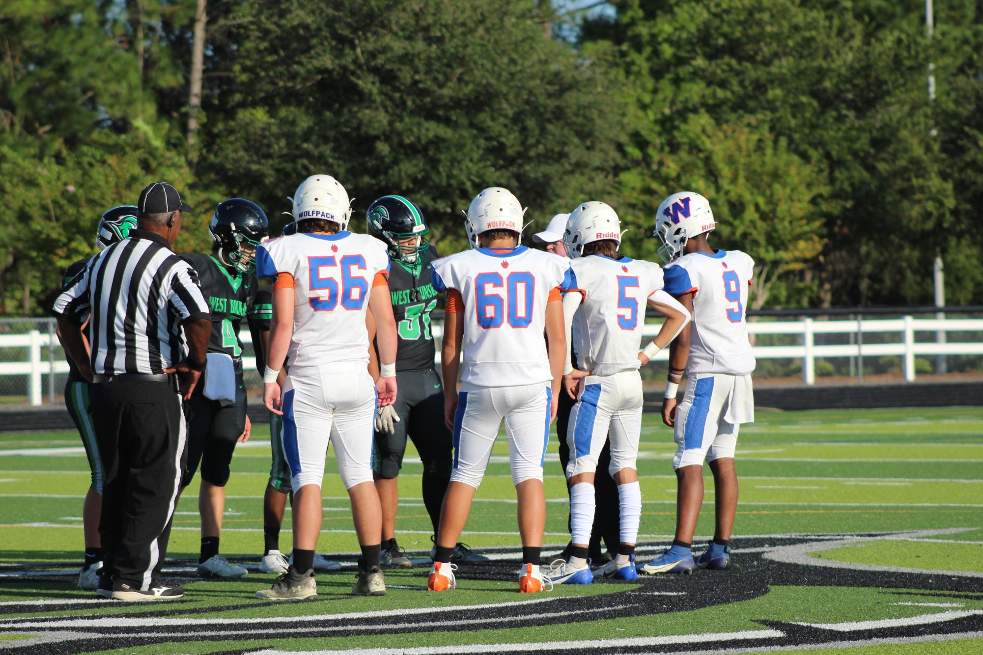 8/29 JV Football vs Whiteville